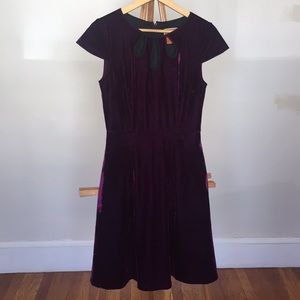 Velvet Dress with Pockets